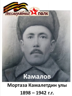 Камалов Мортаза Камалетдин улы.